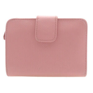 Prada Wallet bi leather fold motif